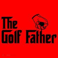 The Golf-Father Funny Golf Dad Santa Hat thumb 1