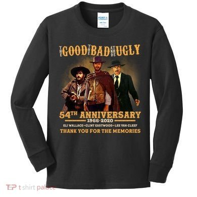 The Good The Bad And The Ugly 54th Anniversary Kids Long Sleeve Shirt