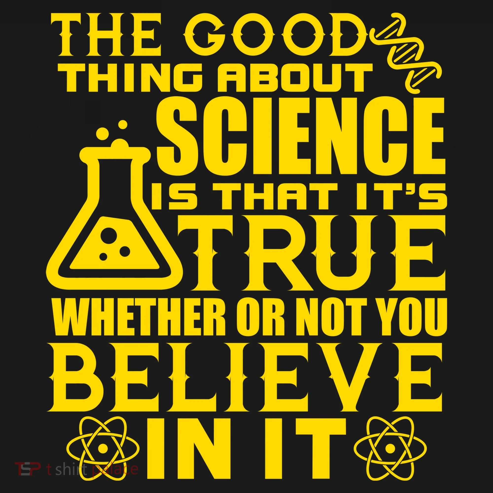 The Good Thing About Science Is That It's True Toddler Hoodie