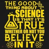 The Good Thing About Science Is That It's True Kids Long Sleeve Shirt thumb 2