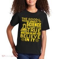 The Good Thing About Science Is That It's True Kids T-Shirt thumb 2