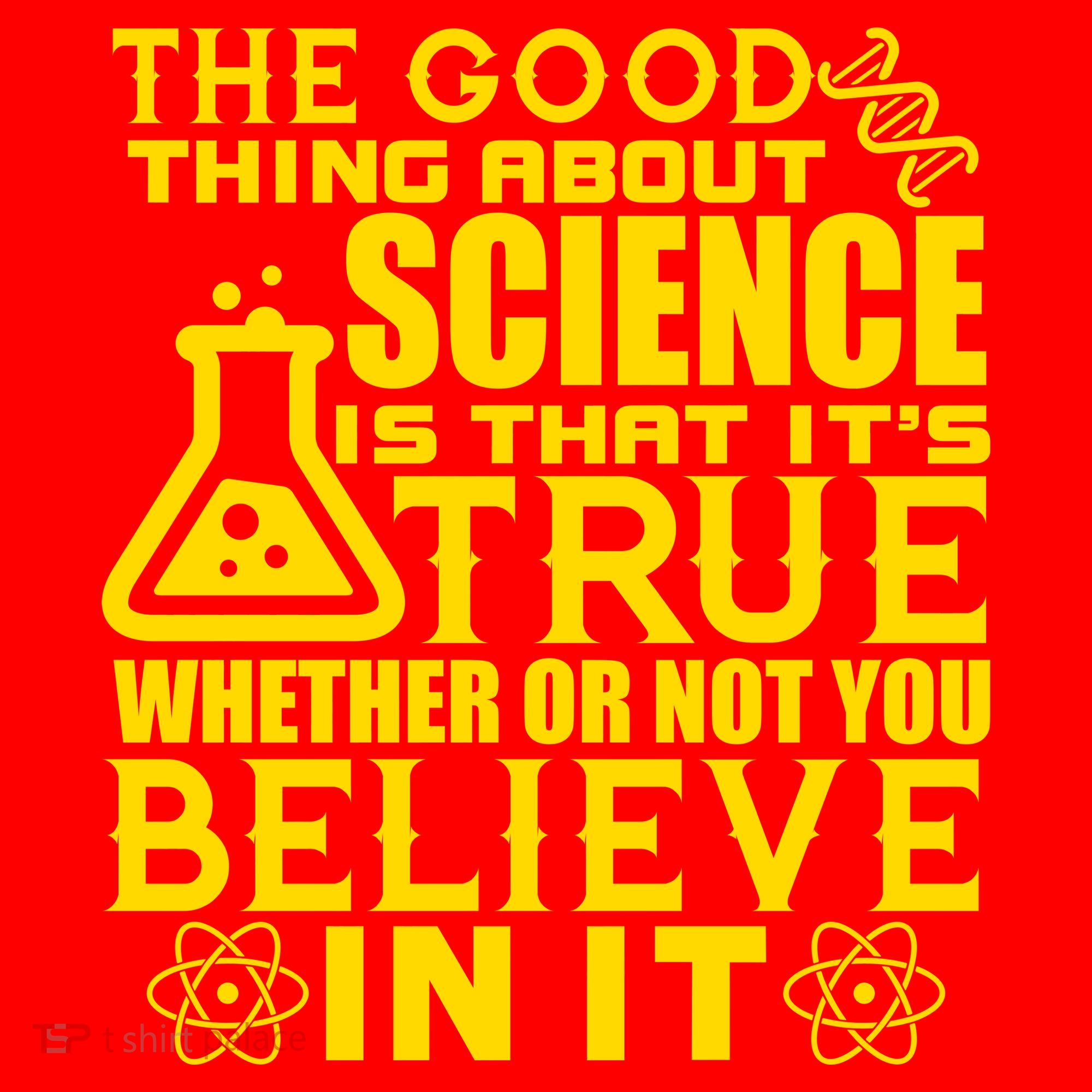 The Good Thing About Science Is That It's True Santa Hat