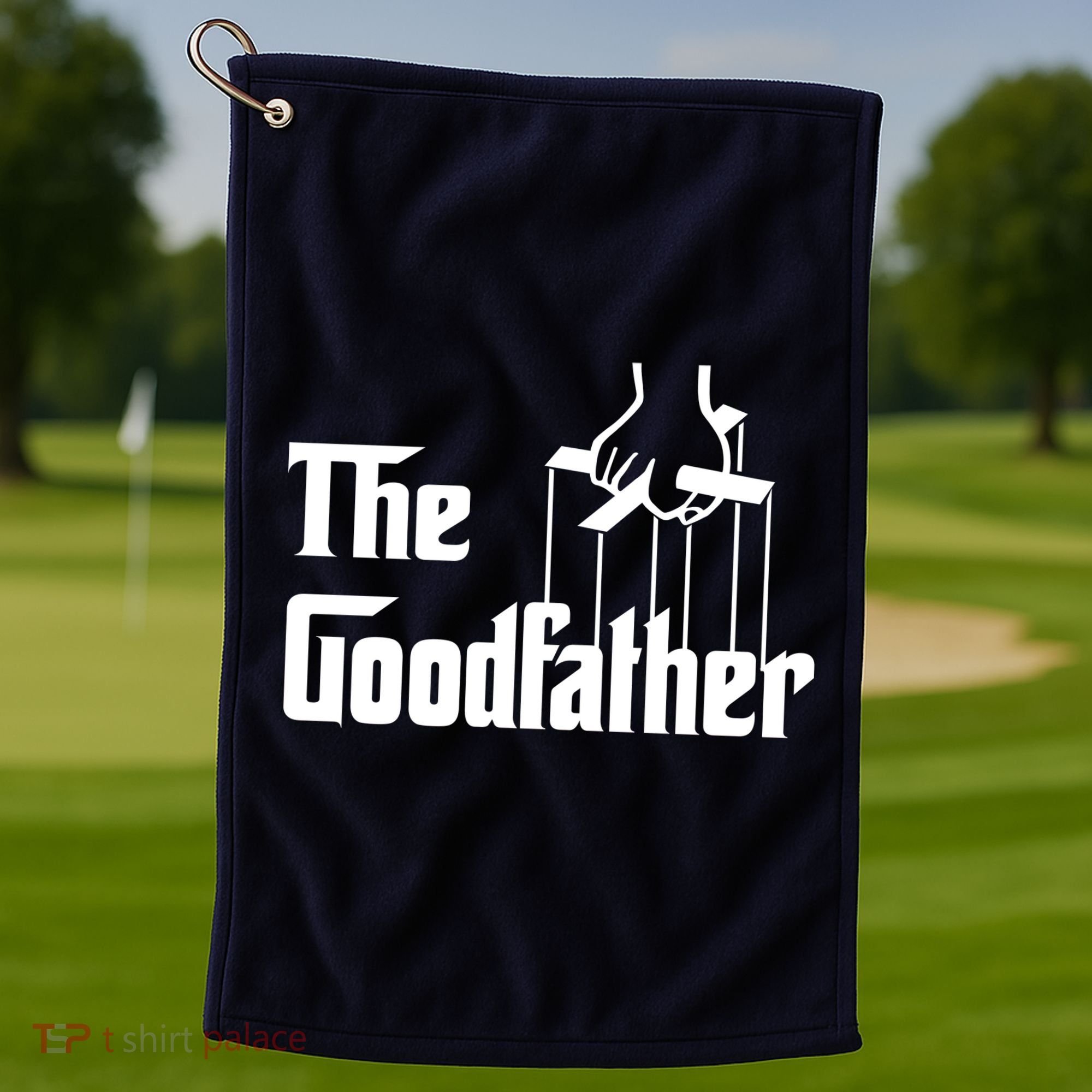 The Goodfather Golf Towel