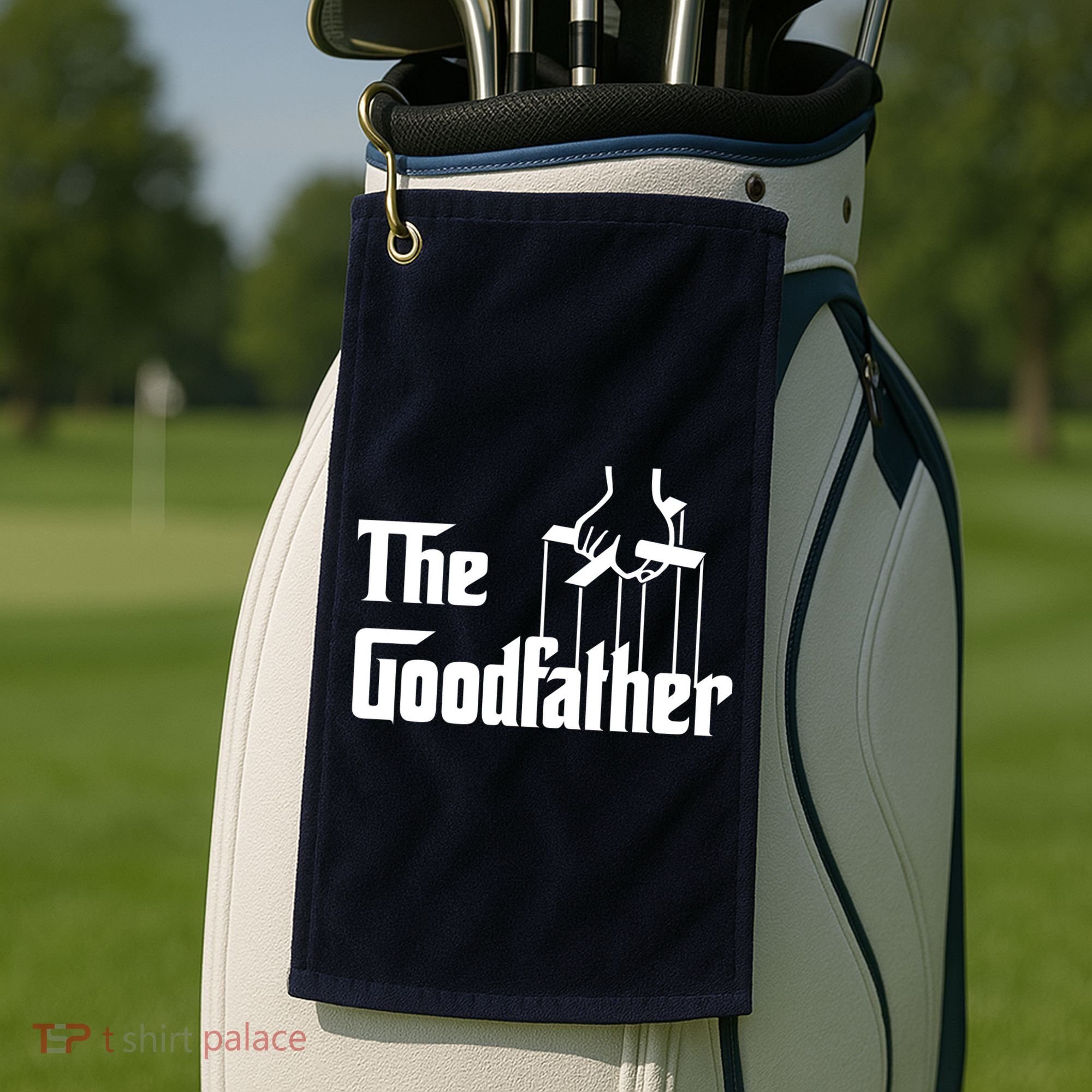 The Goodfather Golf Towel