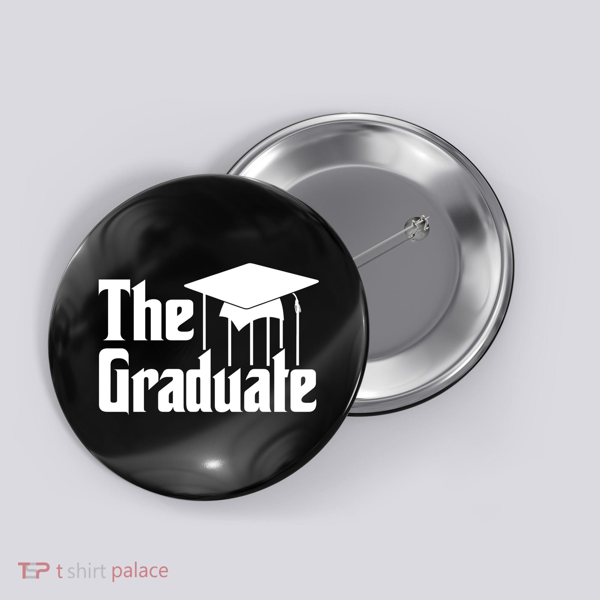 The Graduate Logo Button