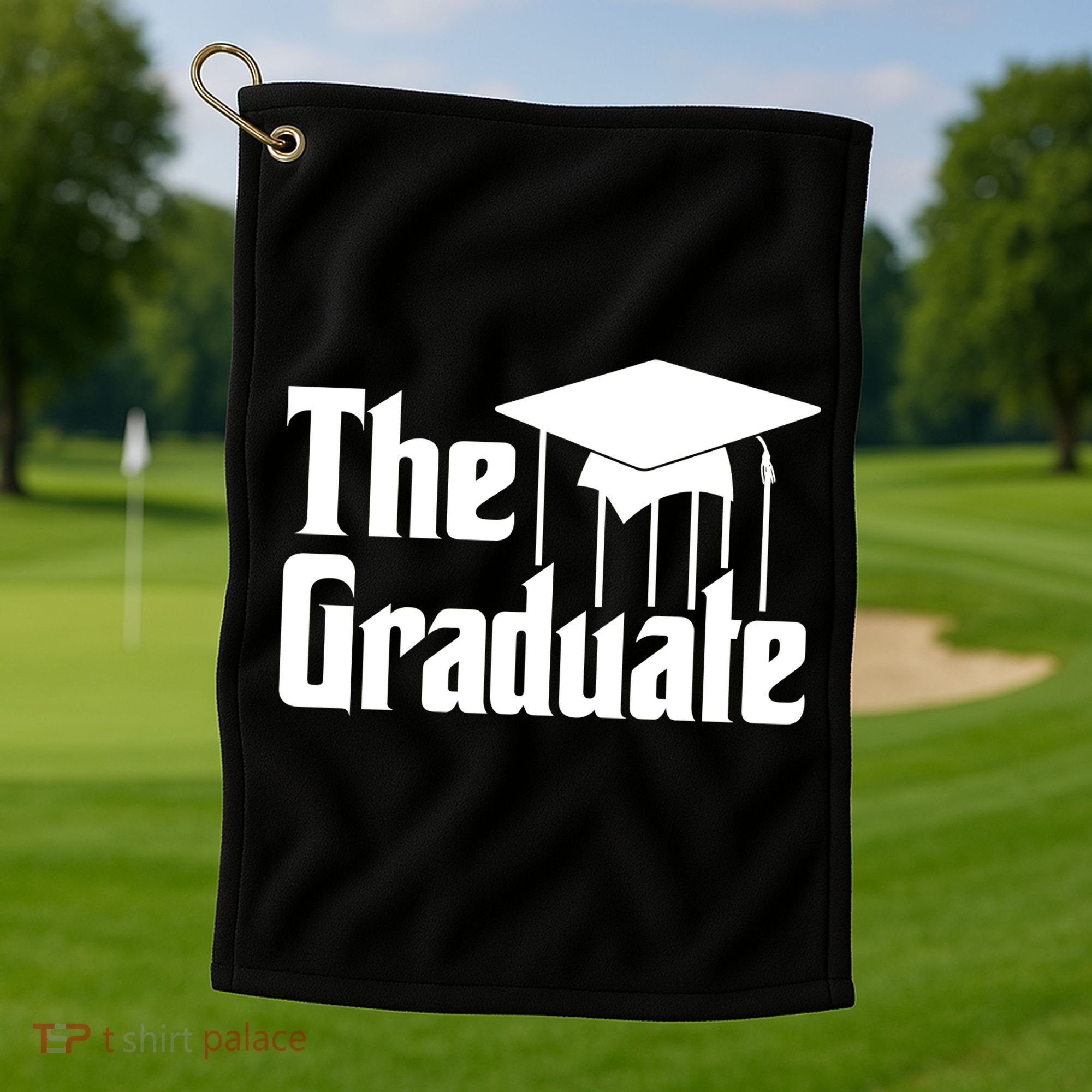 The Graduate Logo Golf Towel
