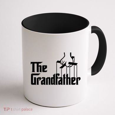The Grandfather Logo Father's Day Coffee Mug back