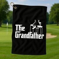 The Grandfather Logo Father's Day Golf Towel thumb 1