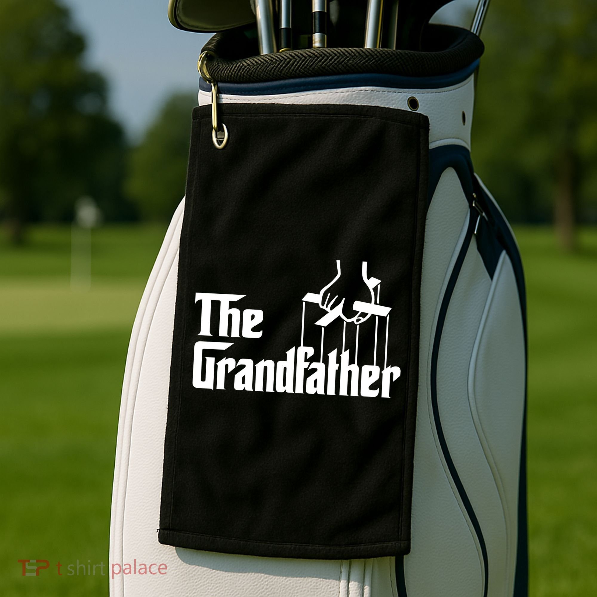 The Grandfather Logo Father's Day Golf Towel