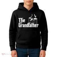 The Grandfather Logo Father's Day Kids Hoodie thumb 4