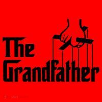 The Grandfather Logo Father's Day Santa Hat thumb 1