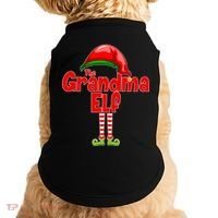 The Grandma Elf Christmas Doggie Tank thumb 0