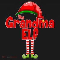 The Grandma Elf Christmas Bucket Hat thumb 4