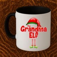 The Grandma Elf Christmas Coffee Mug thumb 2