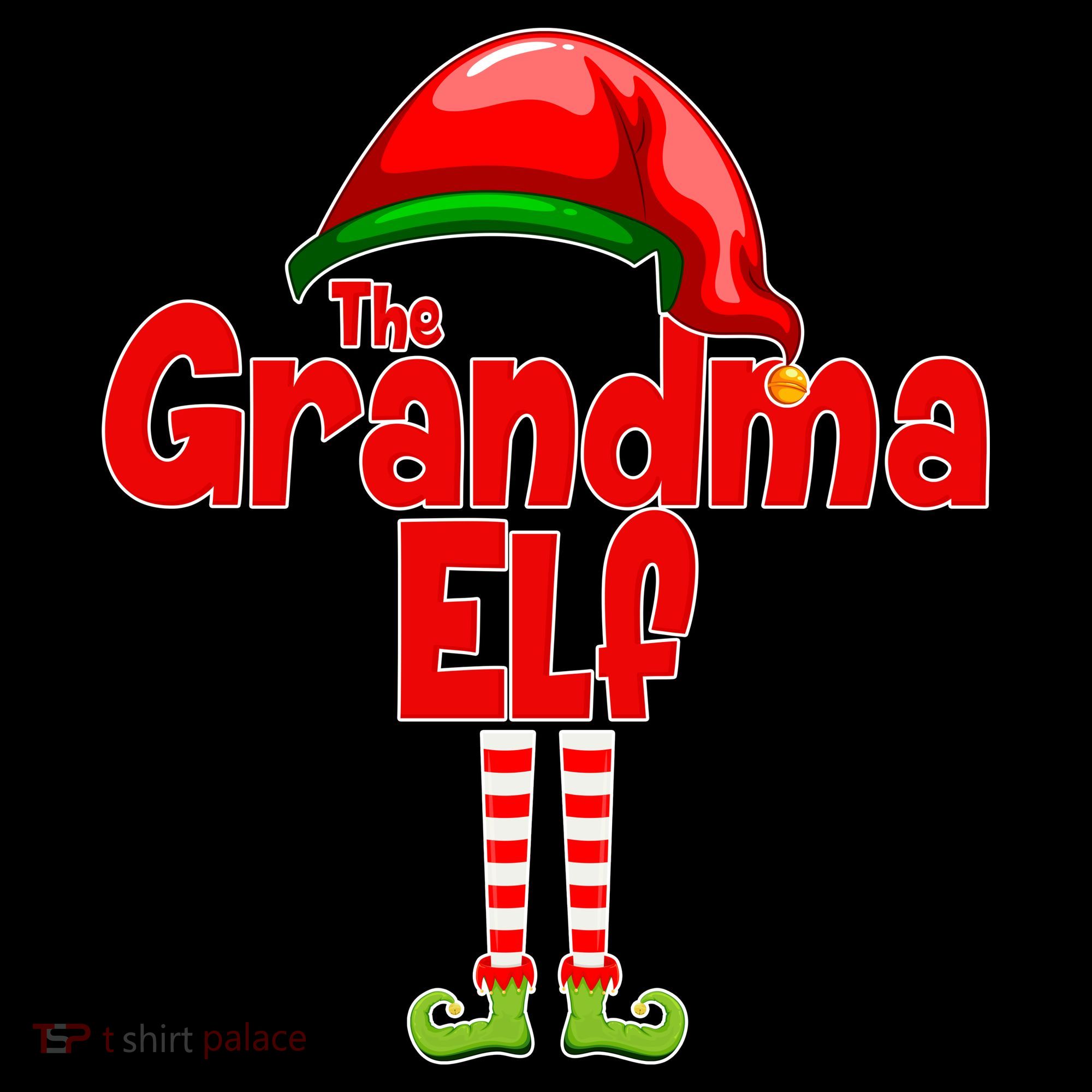 The Grandma Elf Christmas Coffee Mug