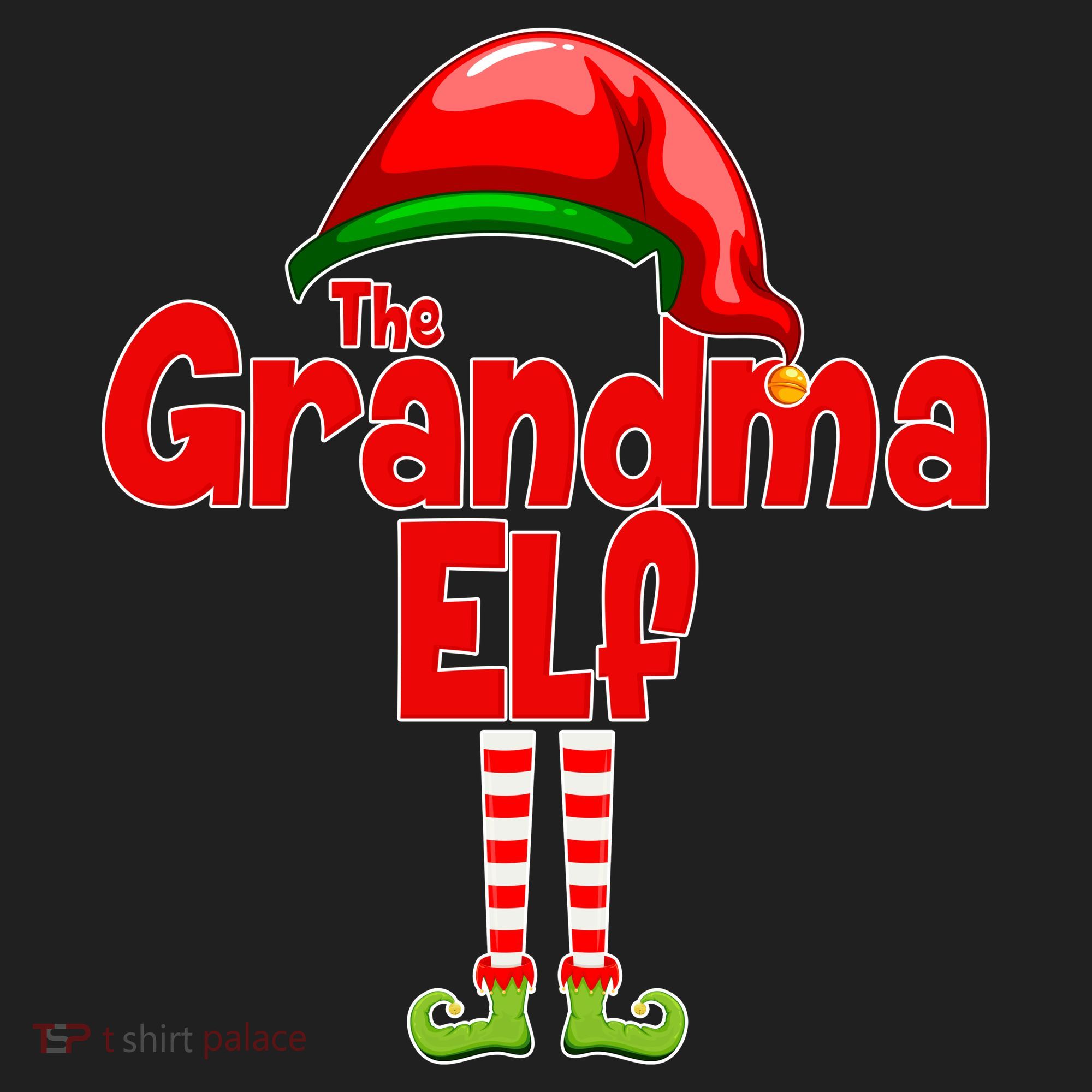 The Grandma Elf Christmas Hat