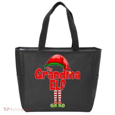 The Grandma Elf Christmas Tote Bag