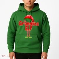 The Grandma Elf Christmas Hoodie thumb 2