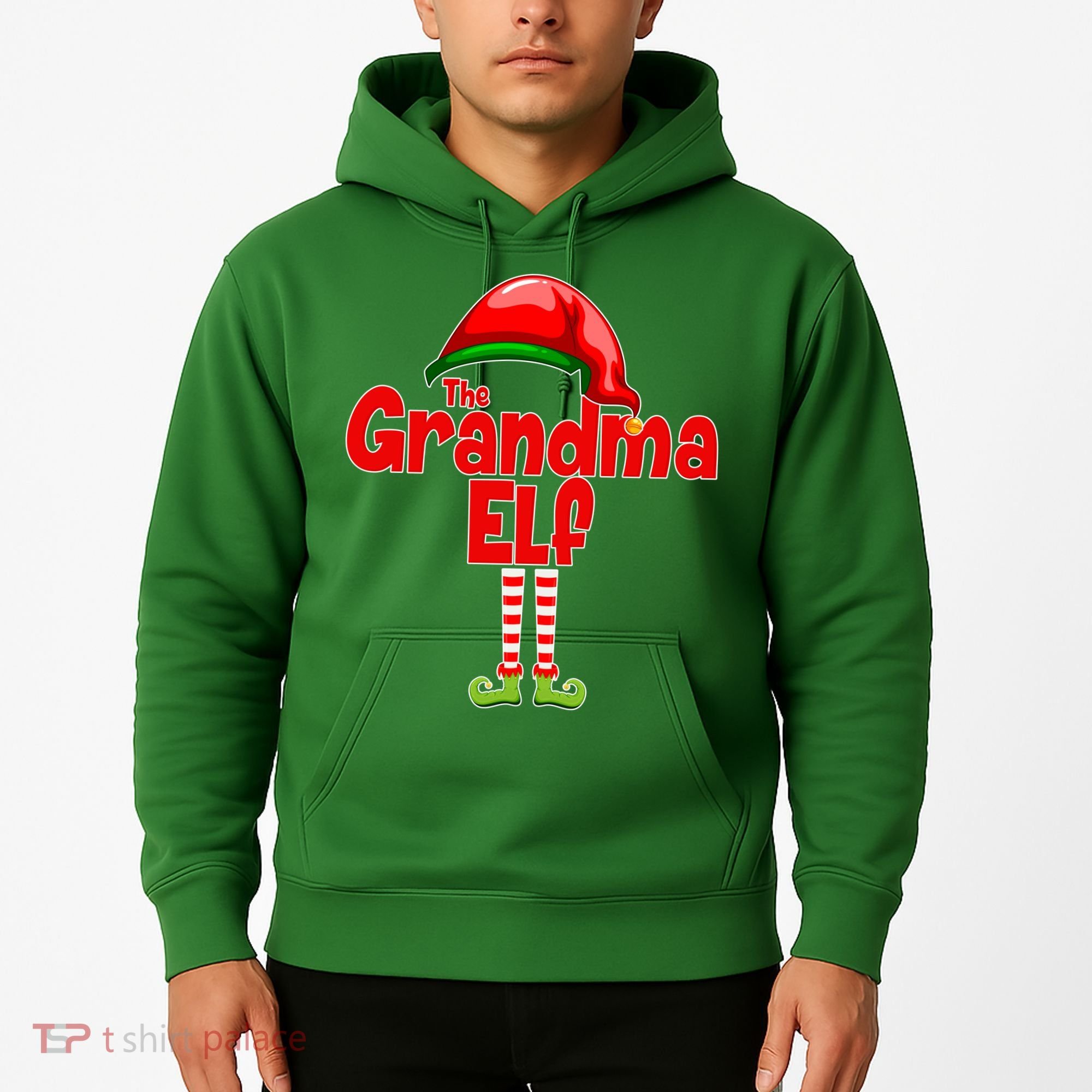 The Grandma Elf Christmas Hoodie
