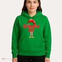 The Grandma Elf Christmas Hoodie thumb 5