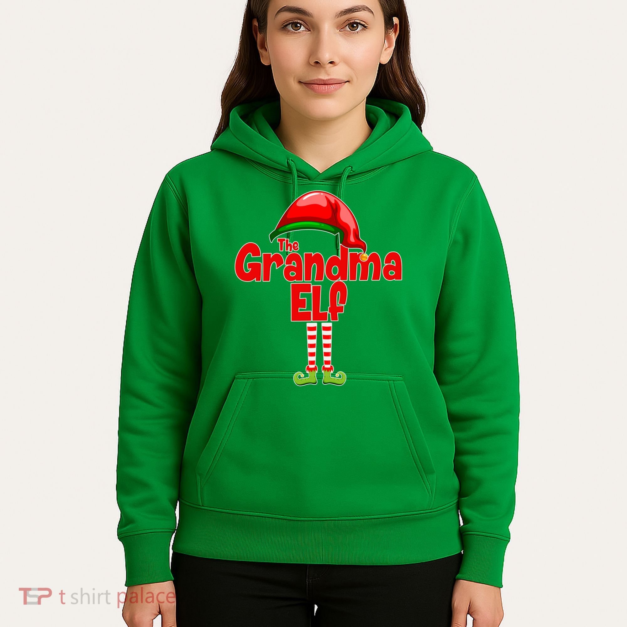 The Grandma Elf Christmas Hoodie
