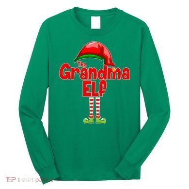 The Grandma Elf Christmas Long Sleeve Shirt