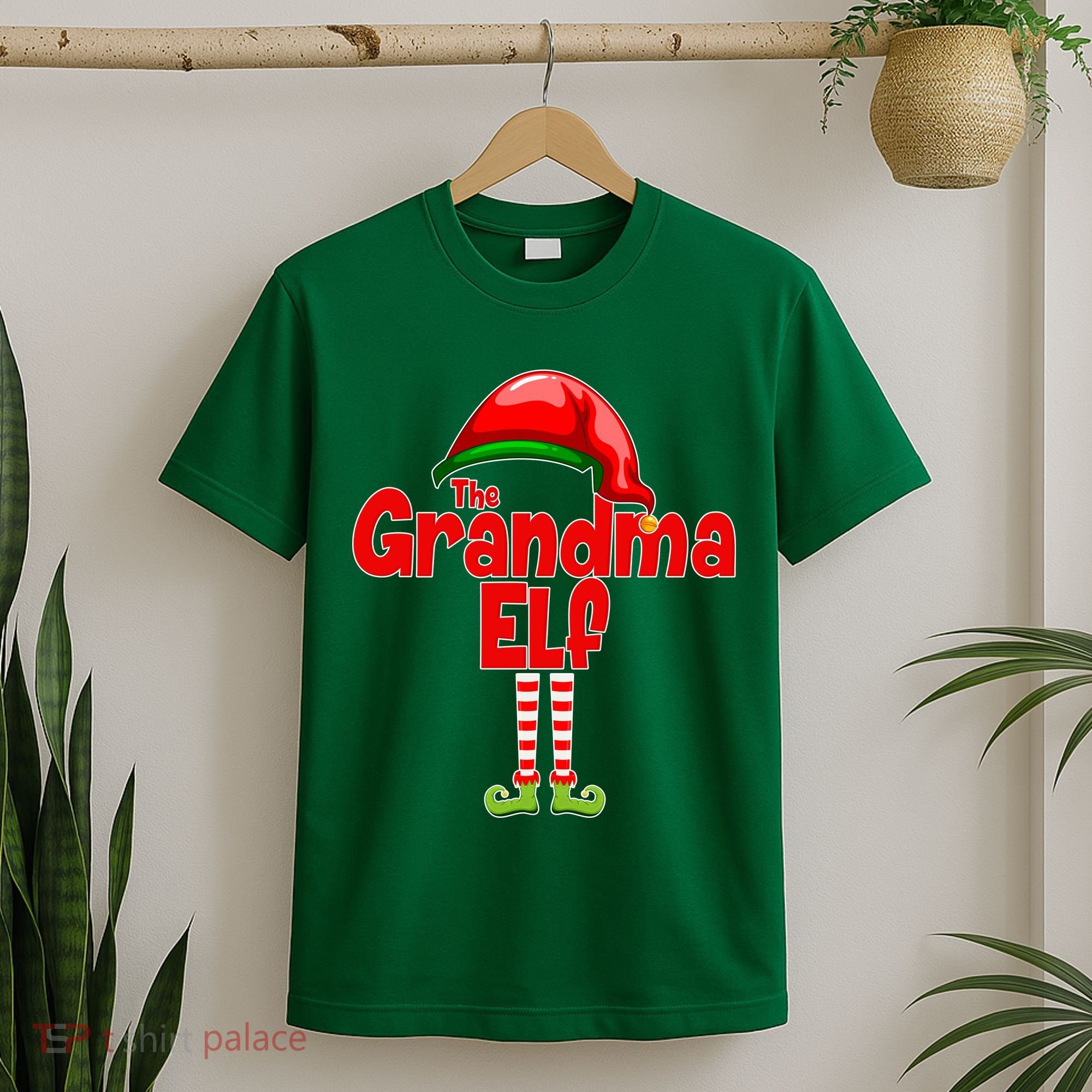 The Grandma Elf Christmas T-Shirt