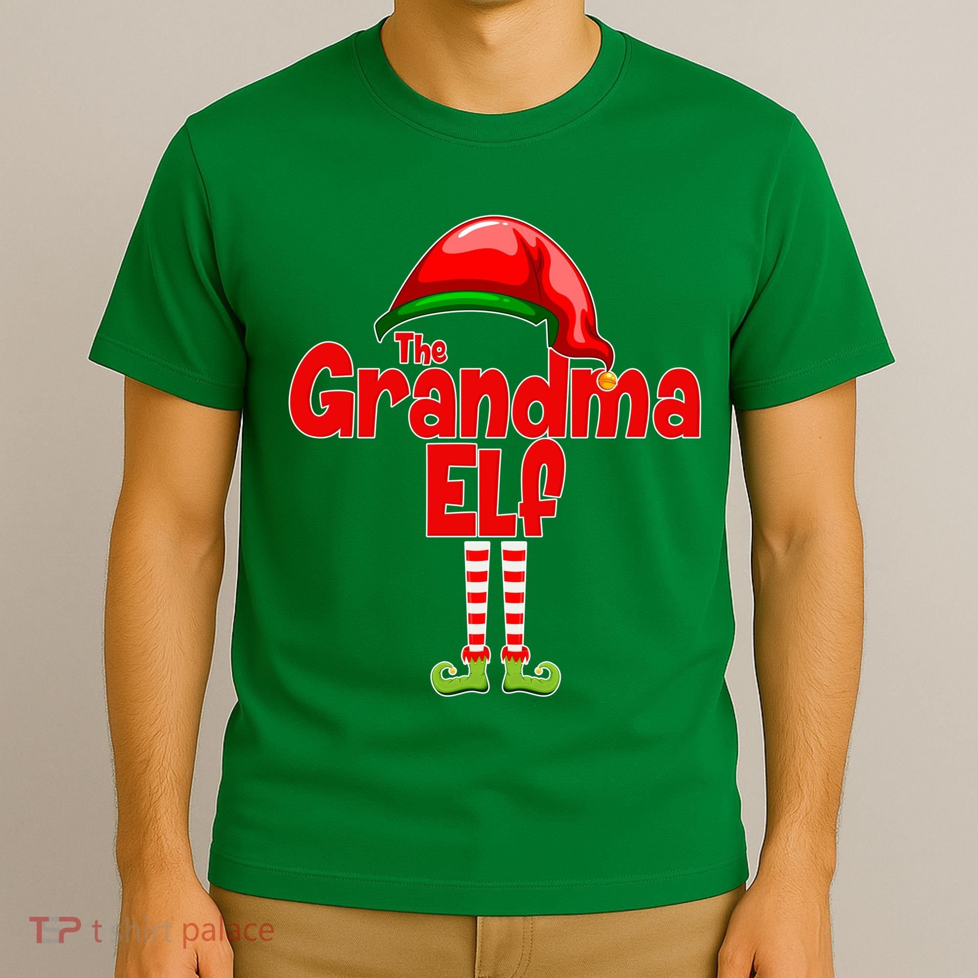 The Grandma Elf Christmas T-Shirt