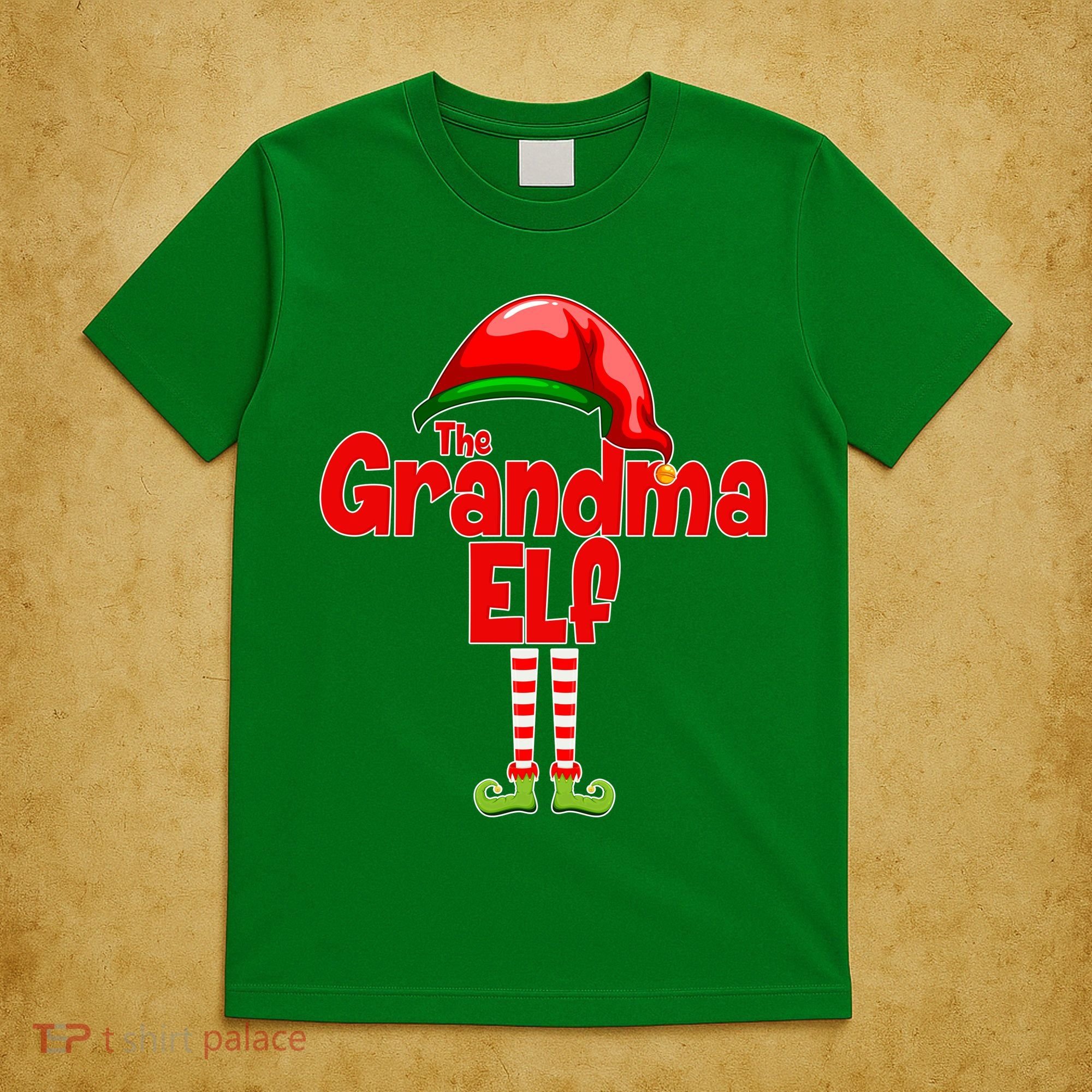 The Grandma Elf Christmas T-Shirt