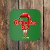 The Grandma Elf Christmas Coaster thumb 0