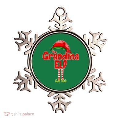 The Grandma Elf Christmas Ornament
