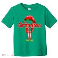 The Grandma Elf Christmas Toddler T-Shirt thumb 0
