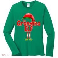 The Grandma Elf Christmas Women's Long Sleeve Shirt thumb 0