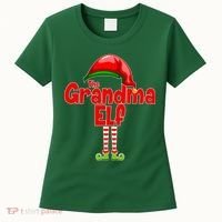 The Grandma Elf Christmas Women's T-Shirt thumb 0