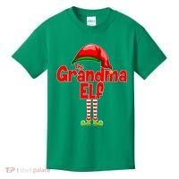 The Grandma Elf Christmas Kids T-Shirt thumb 0