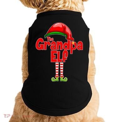 The Grandpa Elf Doggie Tank
