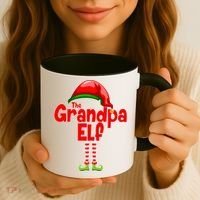 The Grandpa Elf Coffee Mug thumb 3