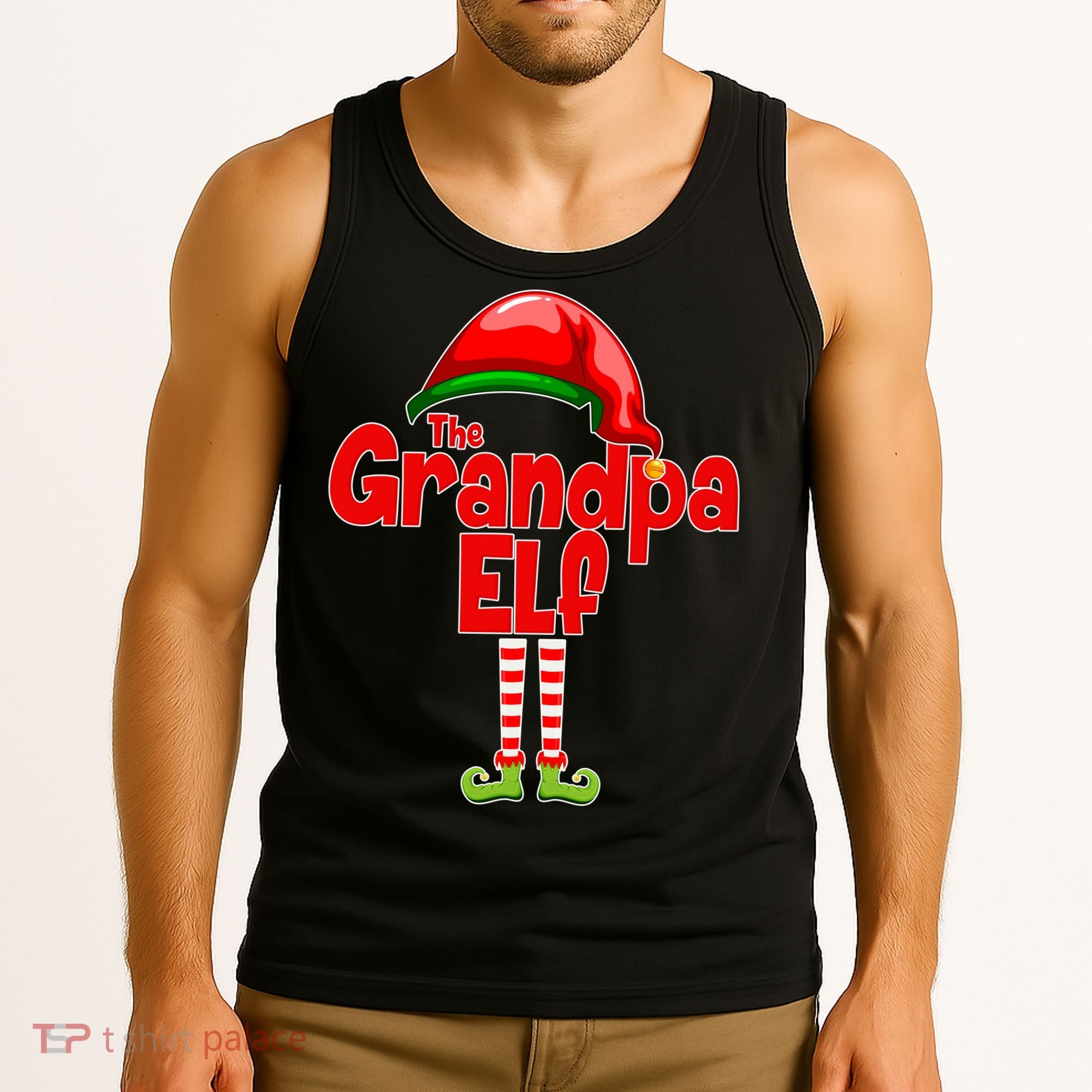 The Grandpa Elf Tank Top