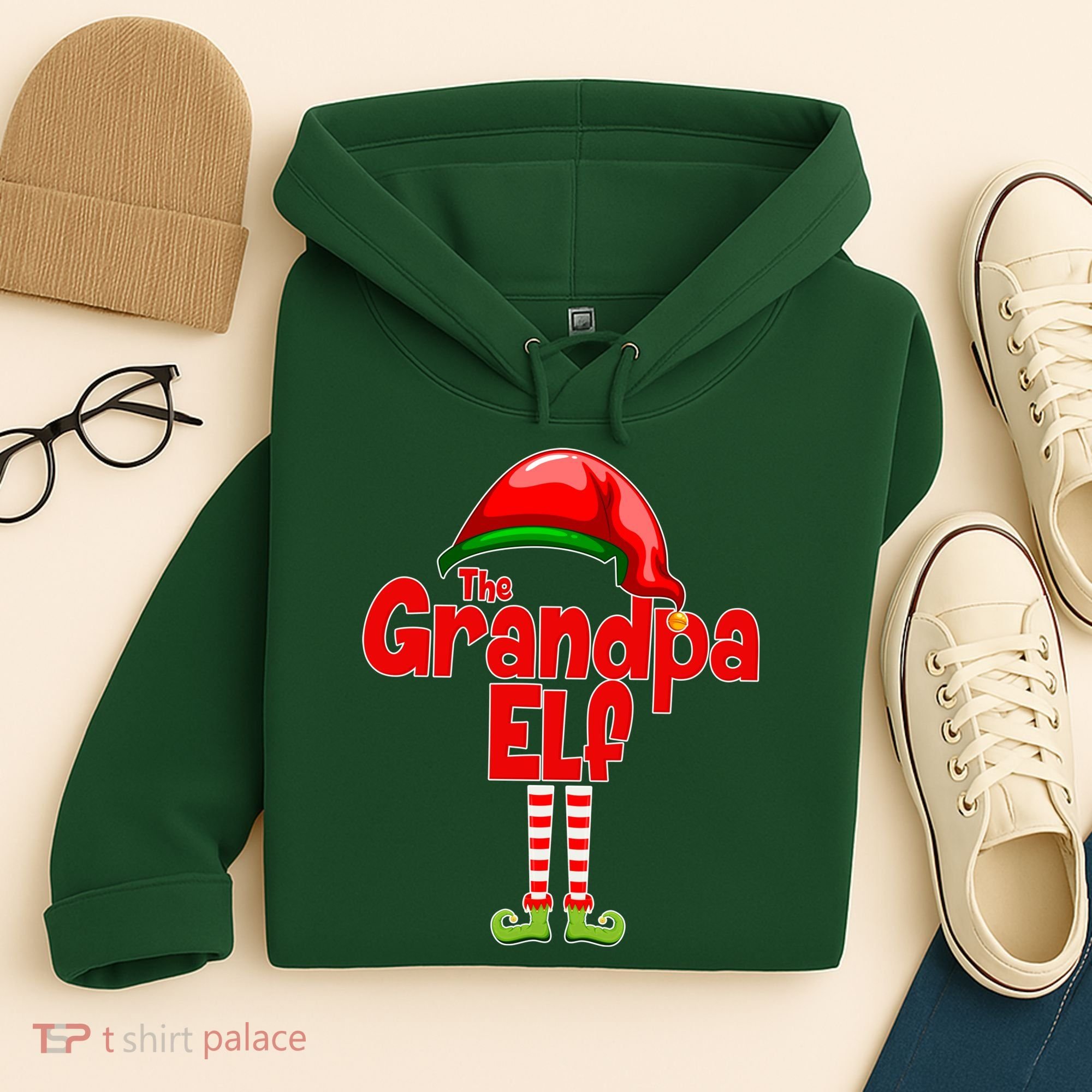 The Grandpa Elf Hoodie