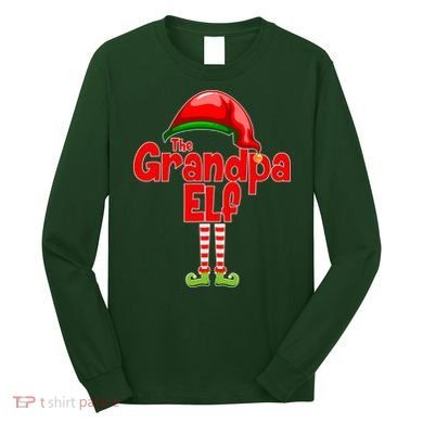 The Grandpa Elf Long Sleeve Shirt