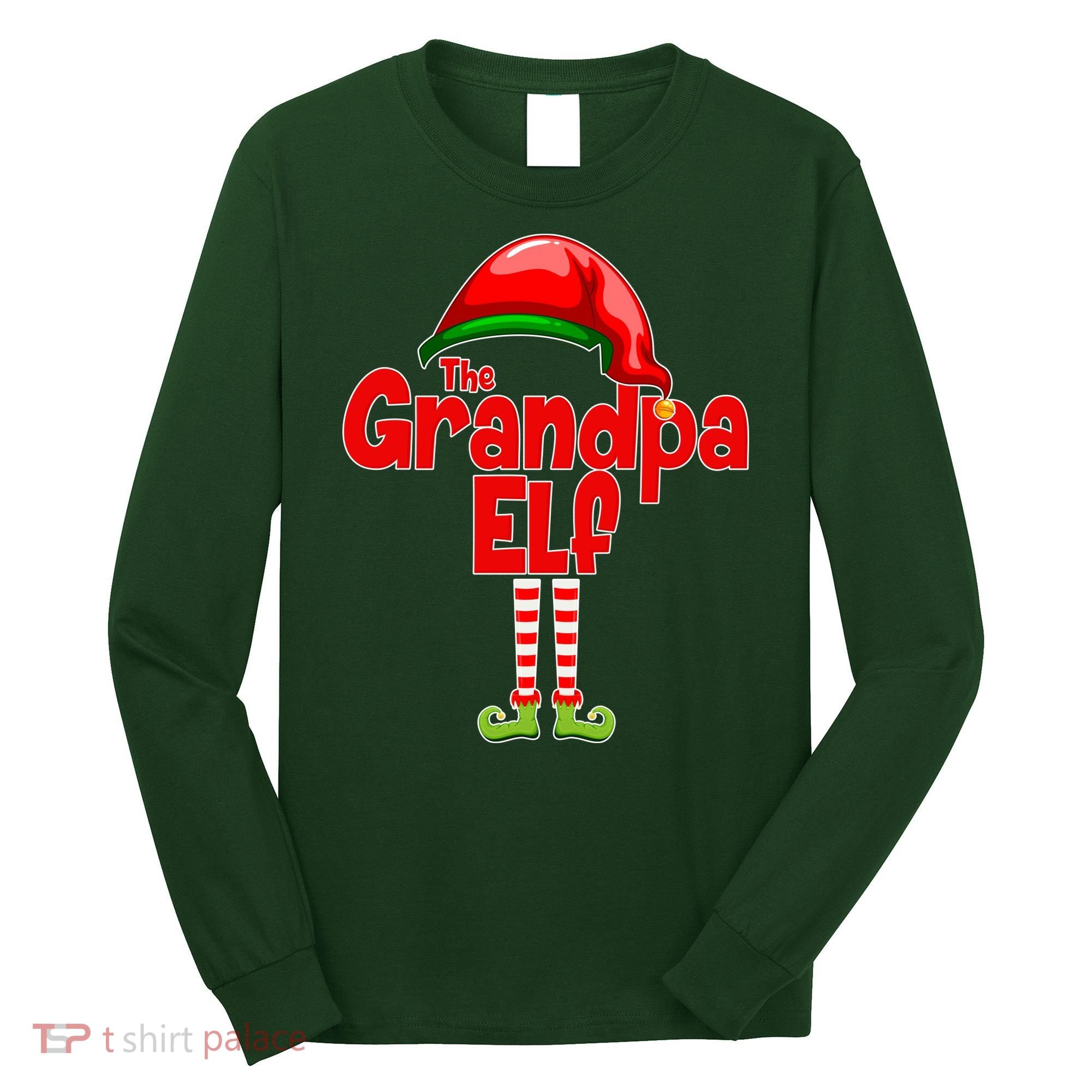 The Grandpa Elf Long Sleeve Shirt
