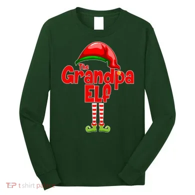 The Grandpa Elf Long Sleeve Shirt