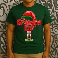 The Grandpa Elf T-Shirt thumb 3