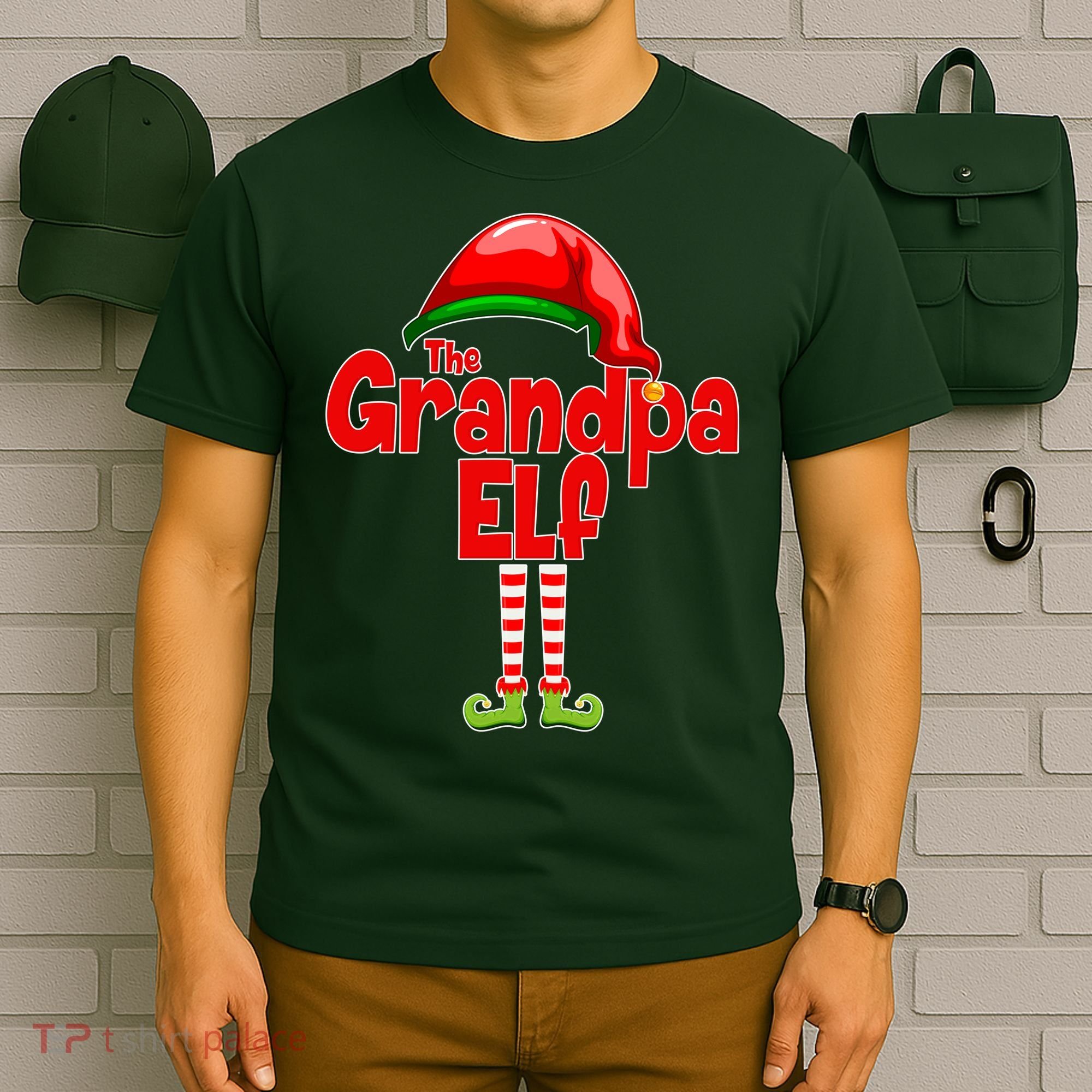 The Grandpa Elf T-Shirt