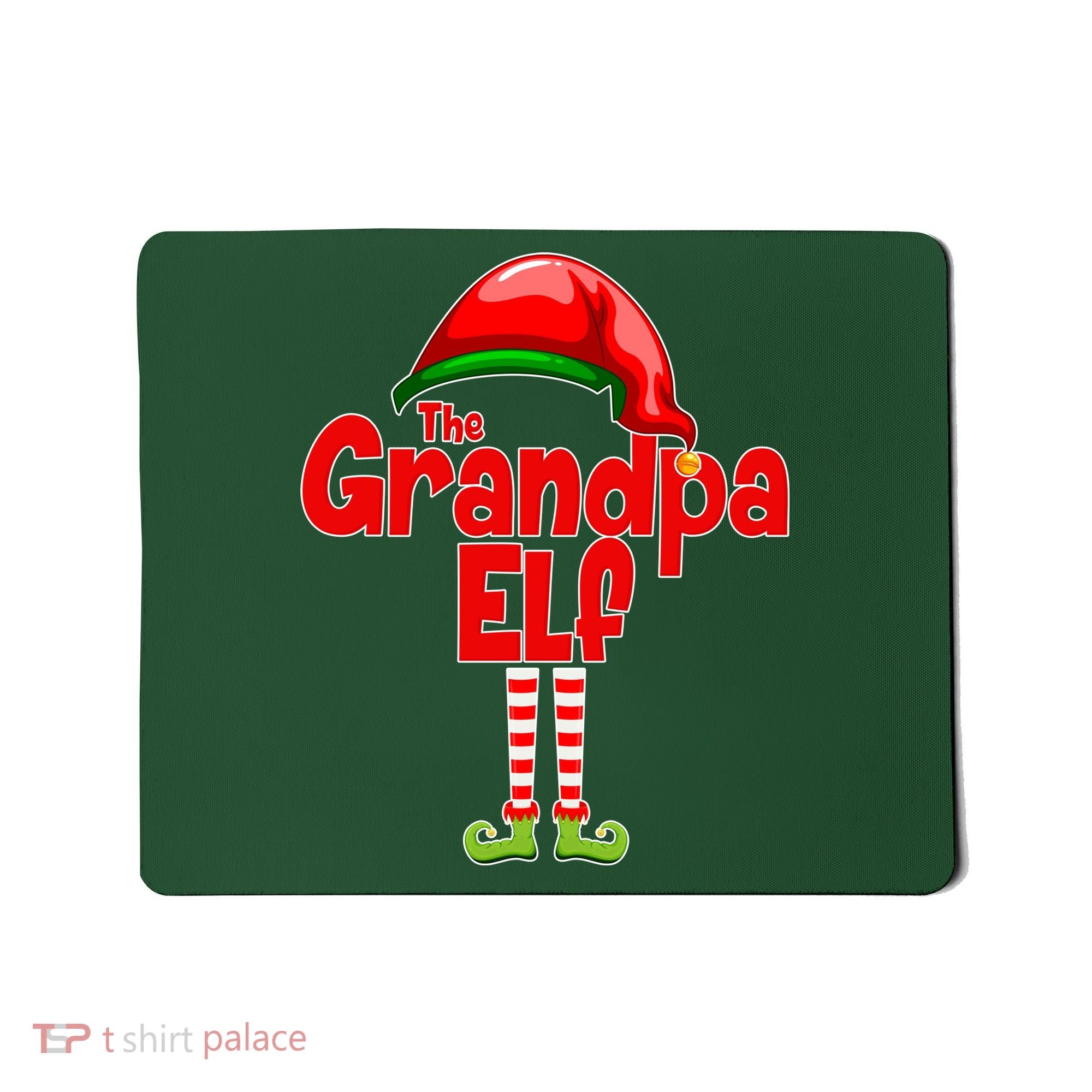 The Grandpa Elf Mousepad