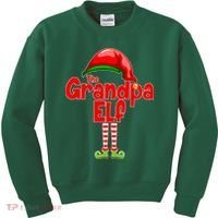 The Grandpa Elf Kids Sweatshirt thumb 0