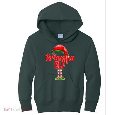 The Grandpa Elf Kids Hoodie