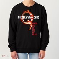 The Great Awakening Qanon Where We Go One We Go All Women's Sweatshirt thumb 0