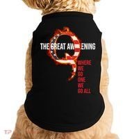 The Great Awakening Qanon Where We Go One We Go All Doggie Tank thumb 0