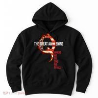 The Great Awakening Qanon Where We Go One We Go All Hoodie thumb 0